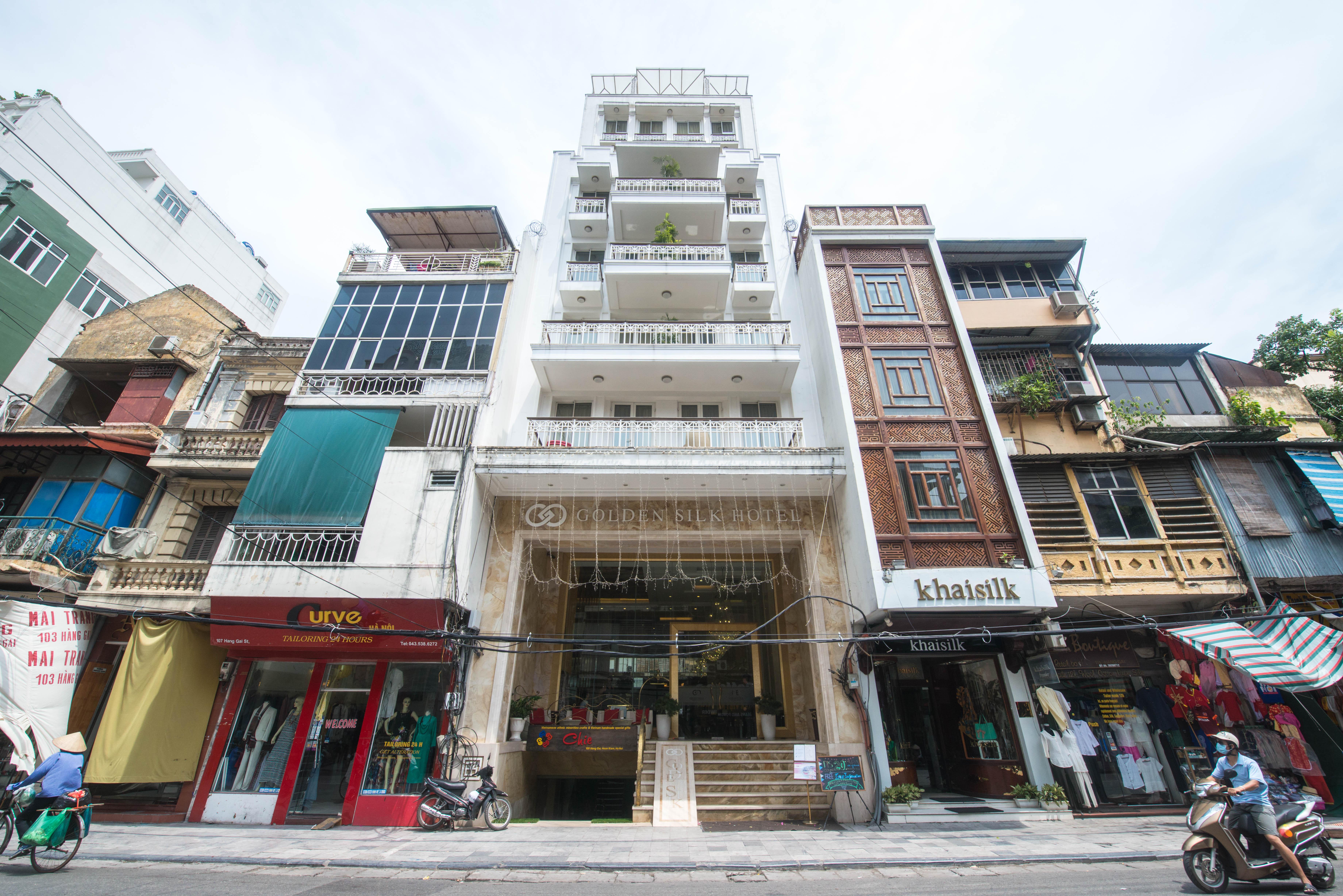 Golden Silk Boutique Hotel Ханой Екстериор снимка